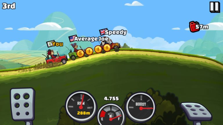 Hill Climb Racing 2 — скриншот