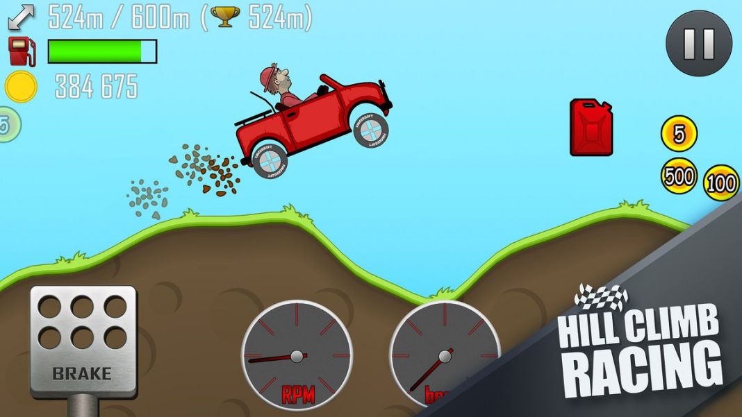 Самая старая версия hill climb racing