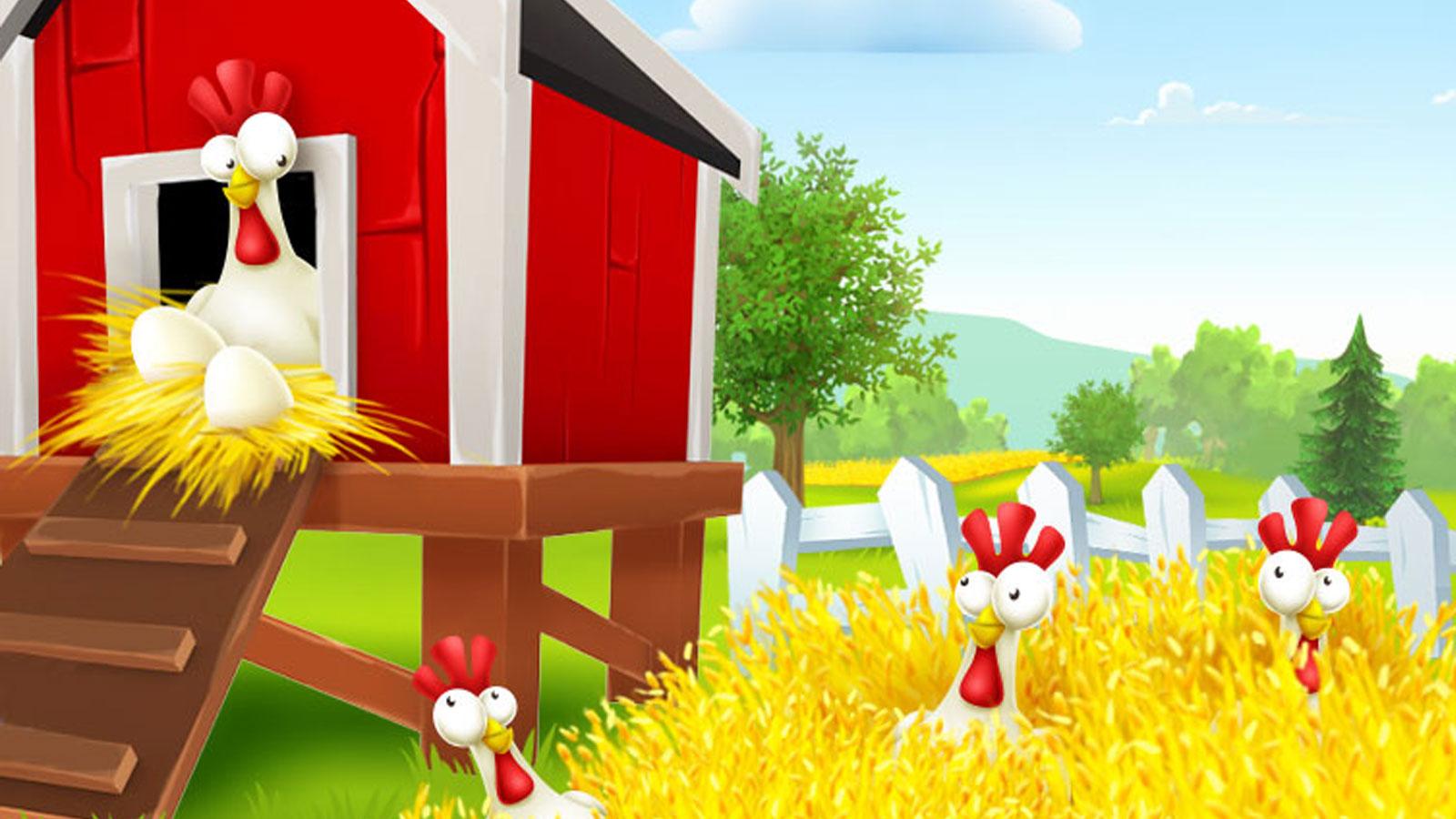 Игра хай дай. Ферма Хэй Дэй. Hay Day курица. НАУ дау ферма. Курица из Хэй Дэй.