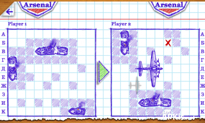 Морской бой через интернет на двоих андроид