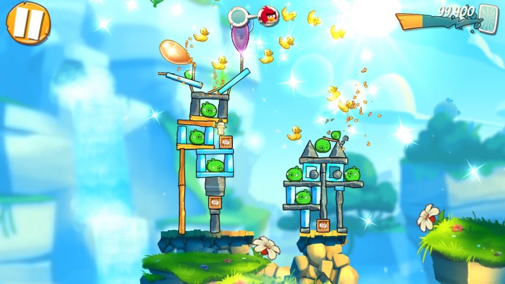 Как улучшить рогатку в angry birds 2