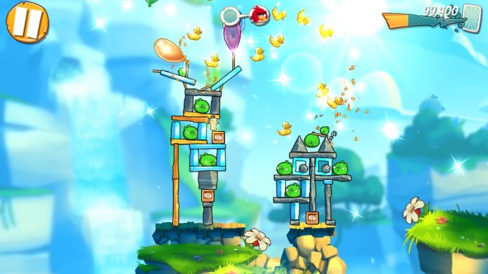 Синяя троица angry birds 2 прохождение