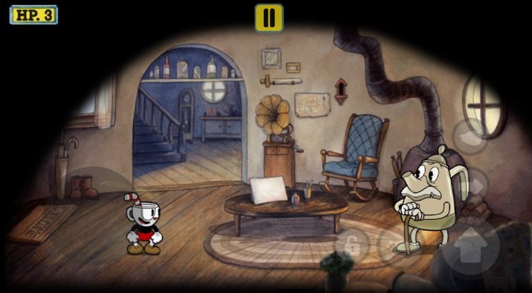 Cuphead Mobile — скриншот
