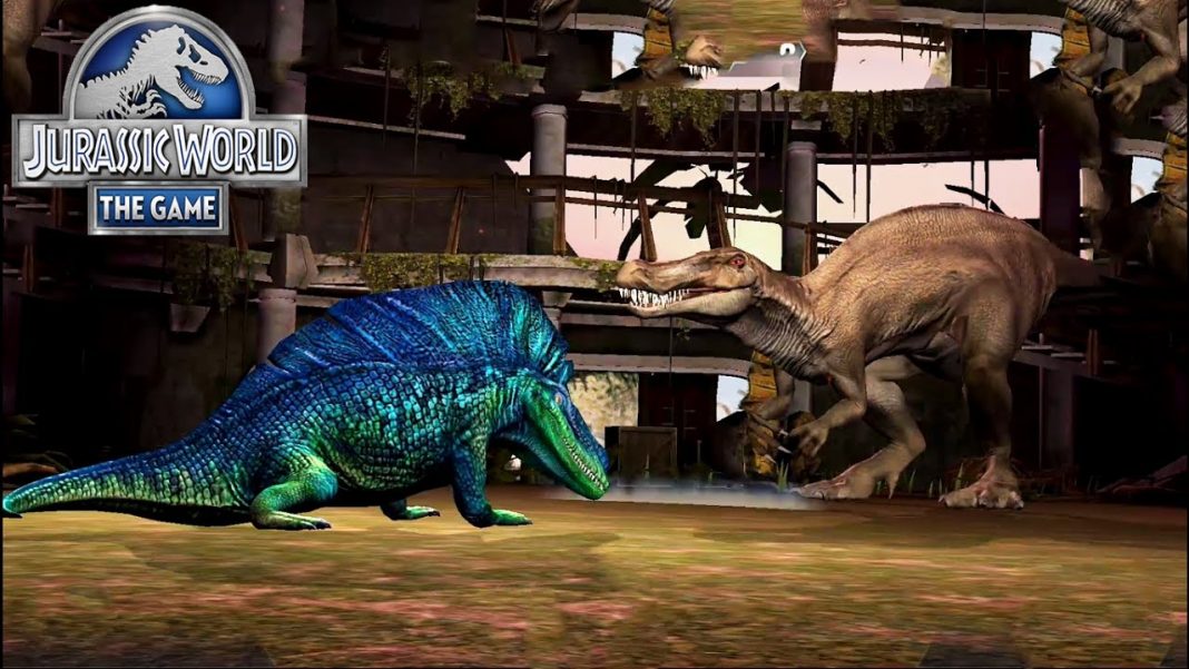 Jurassic world android вылетает