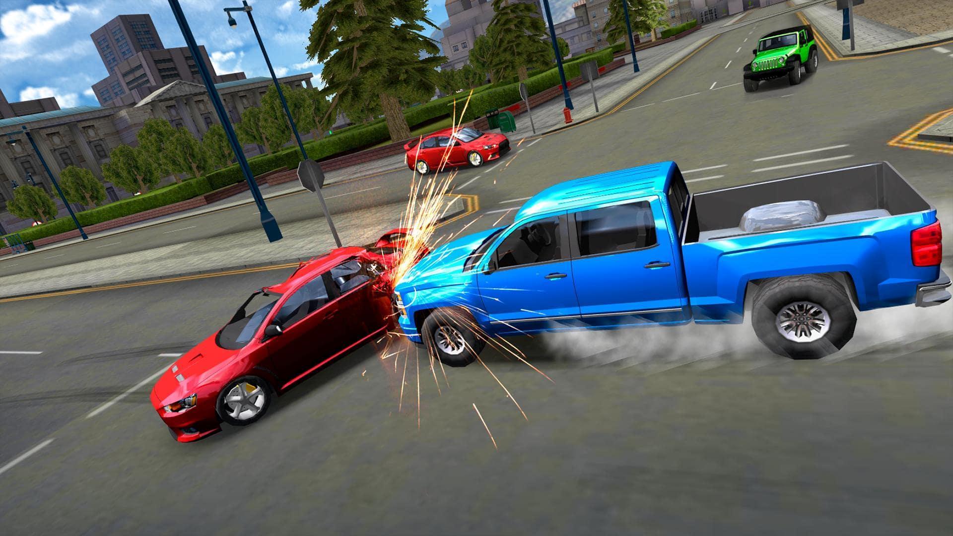 Скачать игру Extreme Car Driving Simulator на Андроид