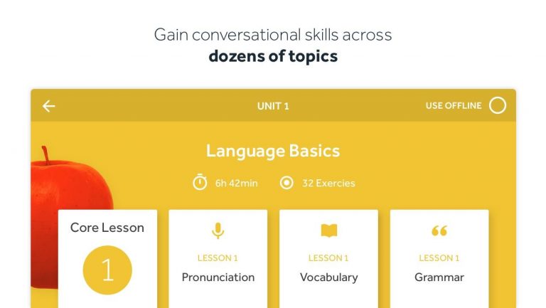 Rosetta Stone — скриншот