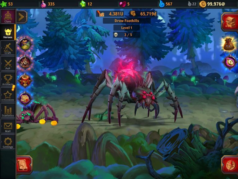 Dungeon Crusher: Soul Hunters — скриншот