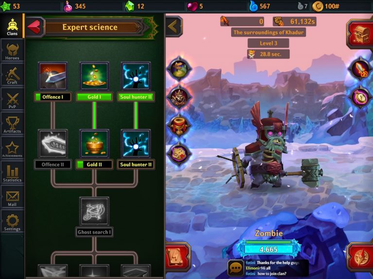 Dungeon Crusher: Soul Hunters — скриншот