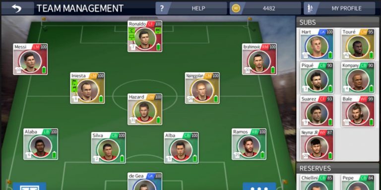 Dream League Soccer 2016 — скриншот