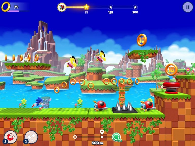 Sonic Runners Adventure — скриншот
