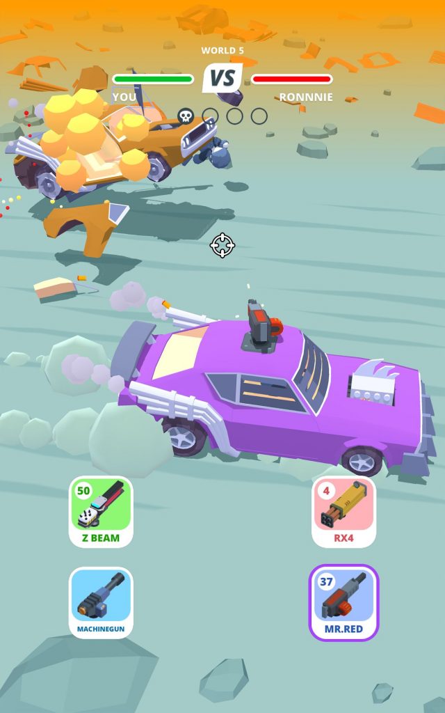 desert riders car battle game
