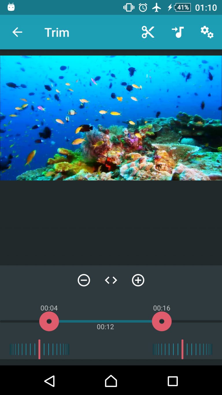 AndroVid Pro — скриншот