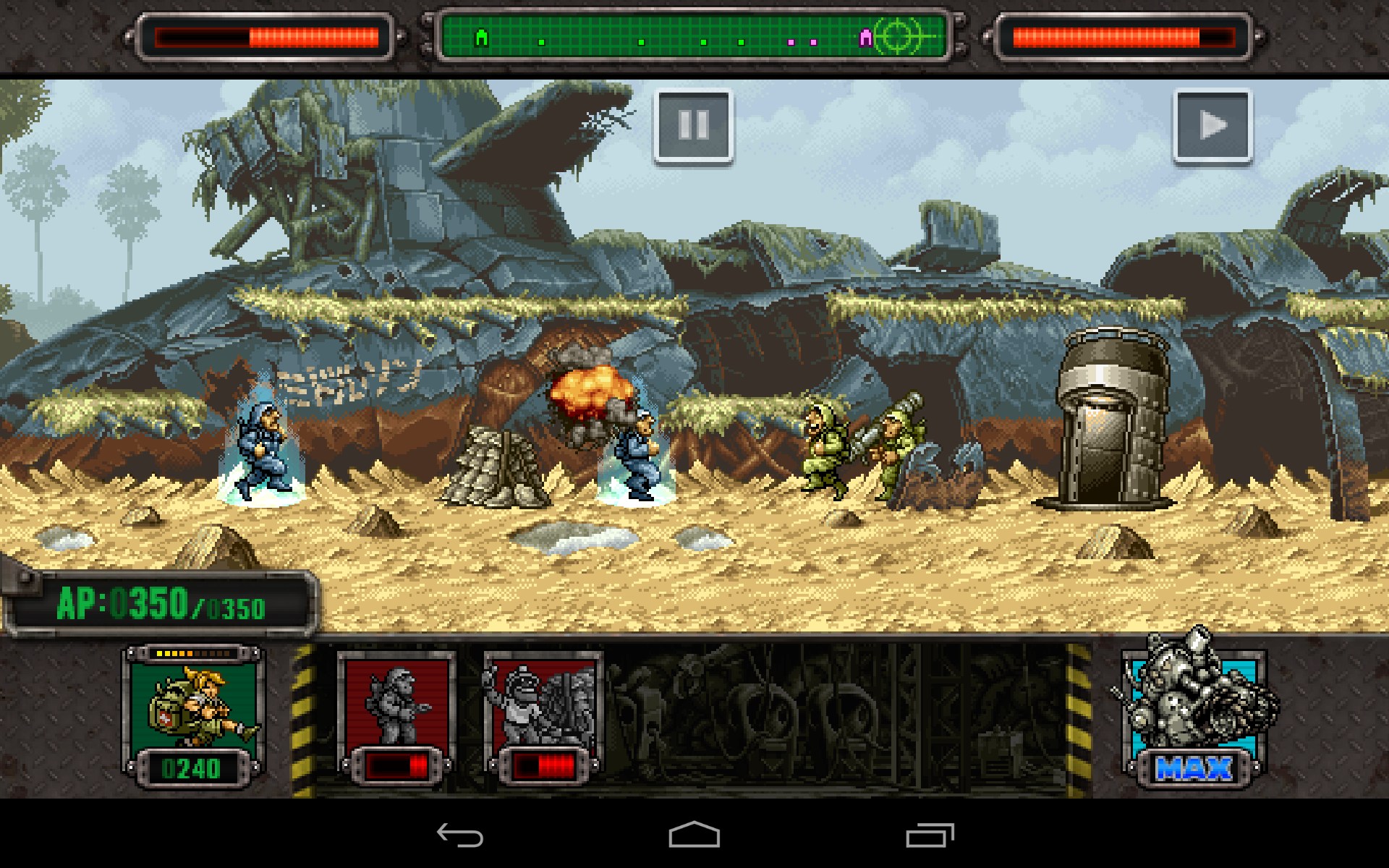 Metal slug на андроид